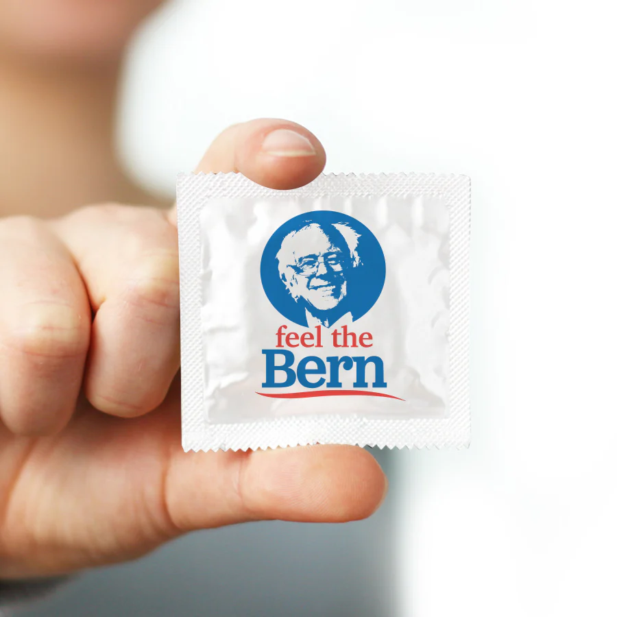 Bernie Sanders Condom - Feel The Bern - Image 2
