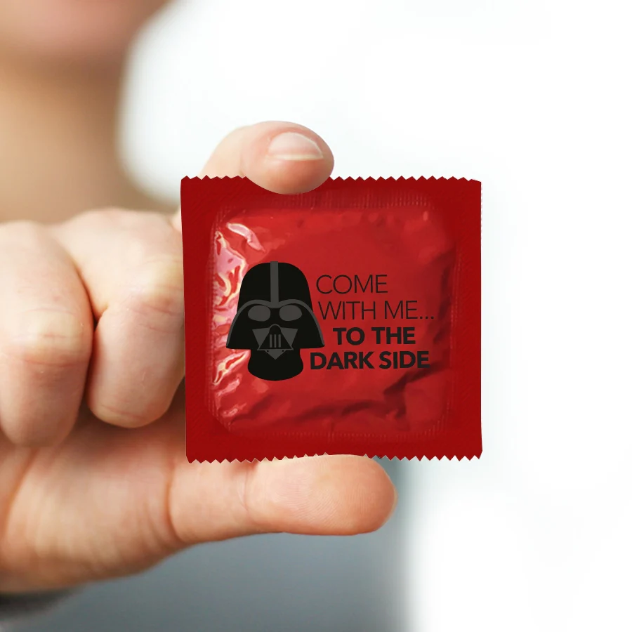 Come With Me To The Dark Side Condom - Image 2