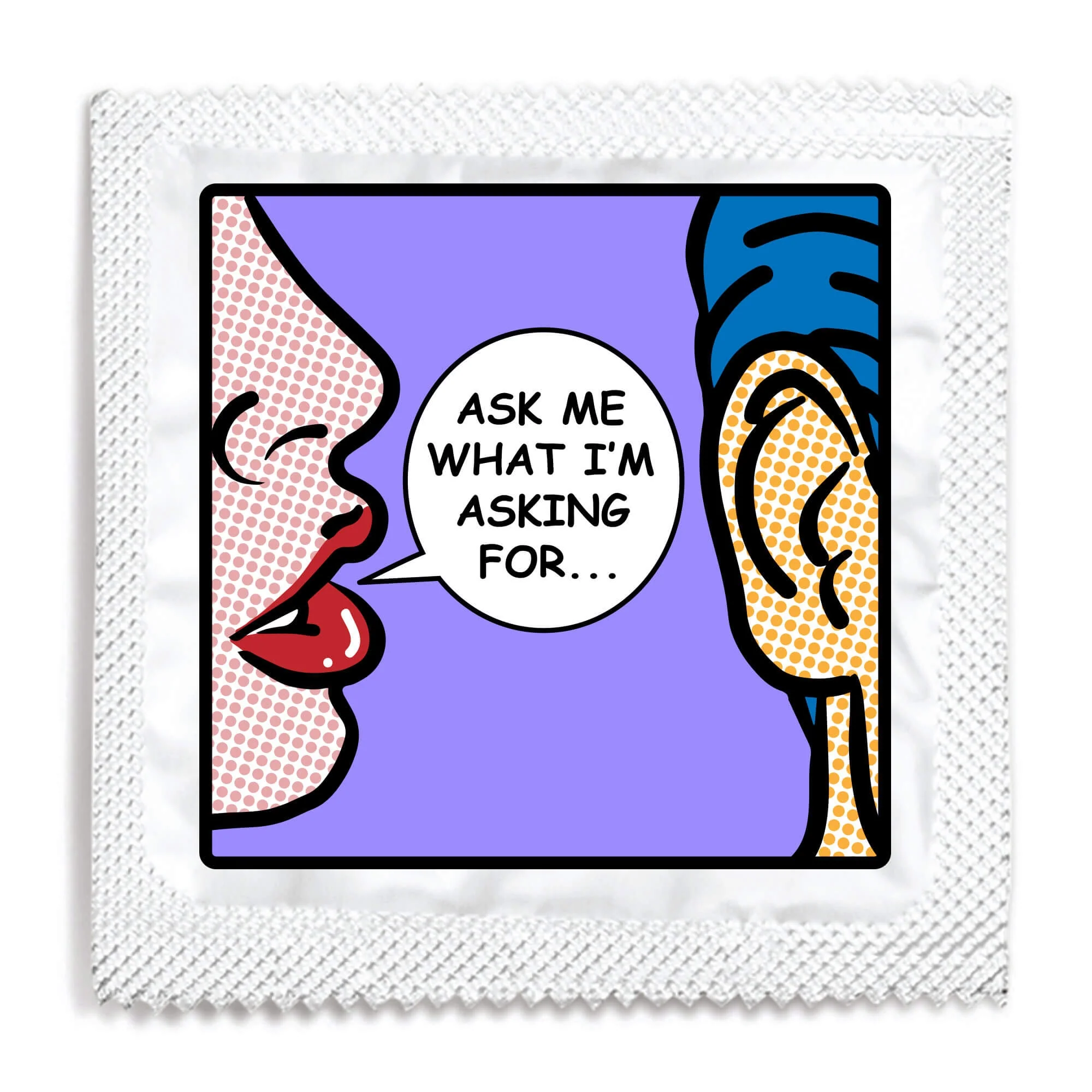 Consent Couples Pop Art Condom - Image 2