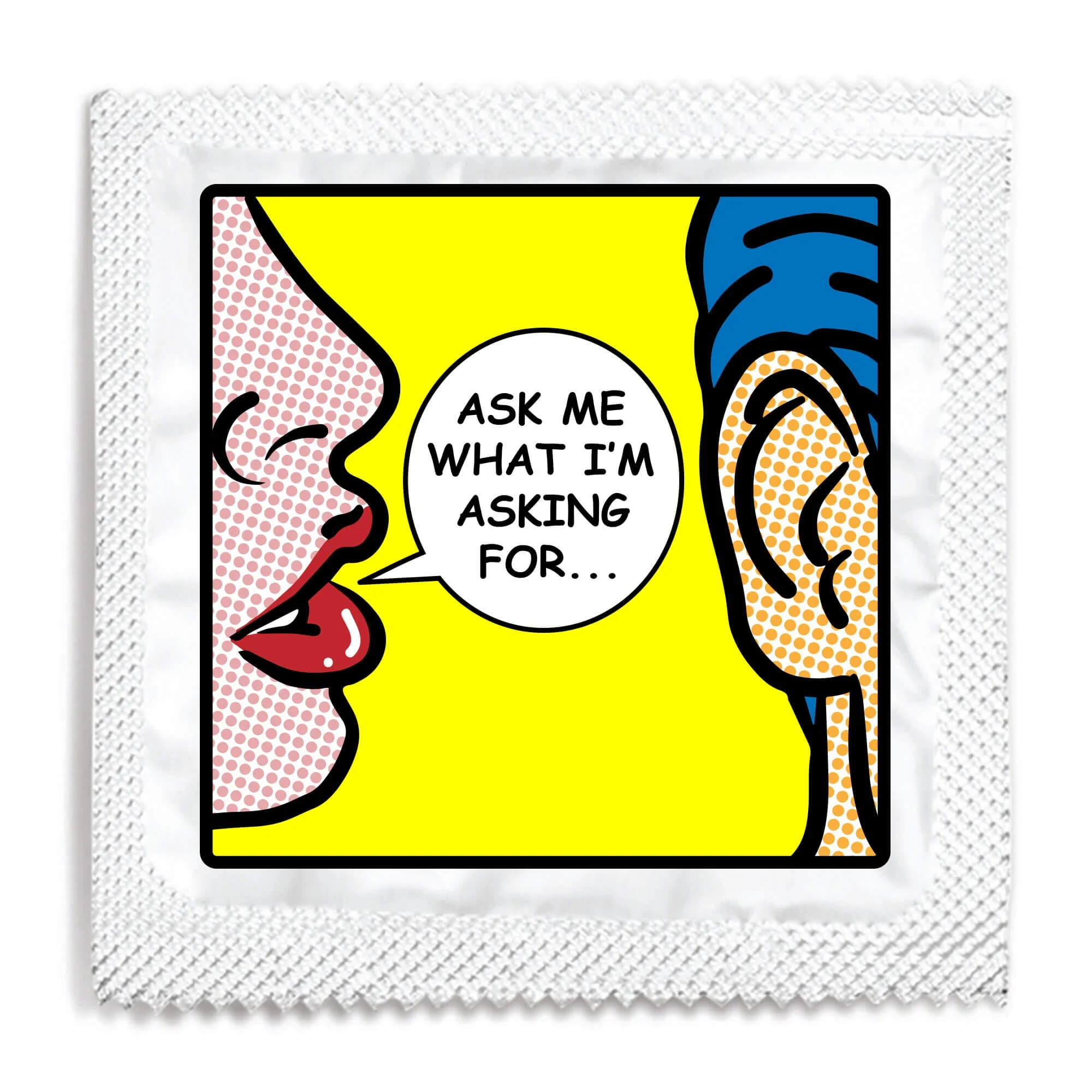 Consent Couples Pop Art Condom - Image 3