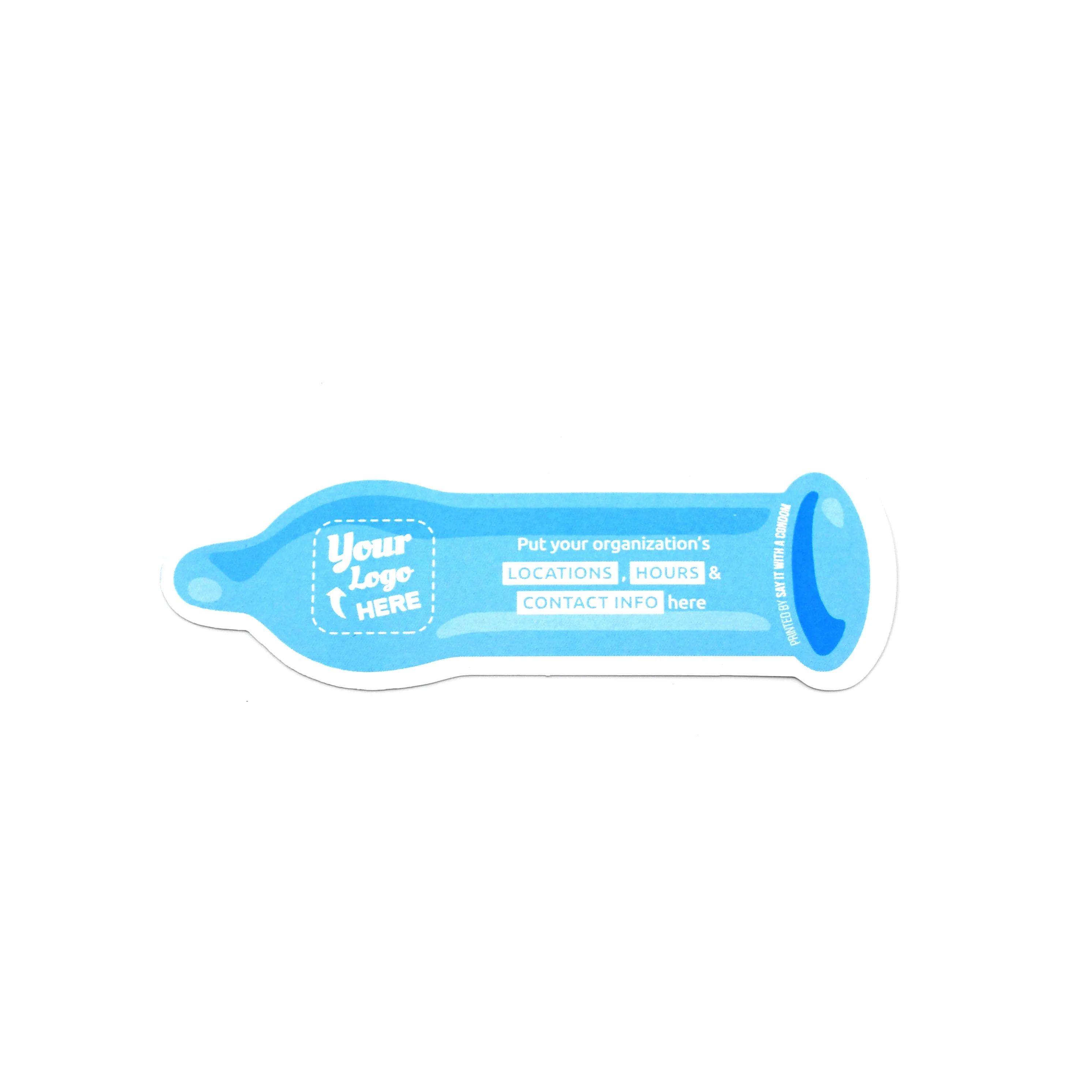 Condom Emoji Promo Card