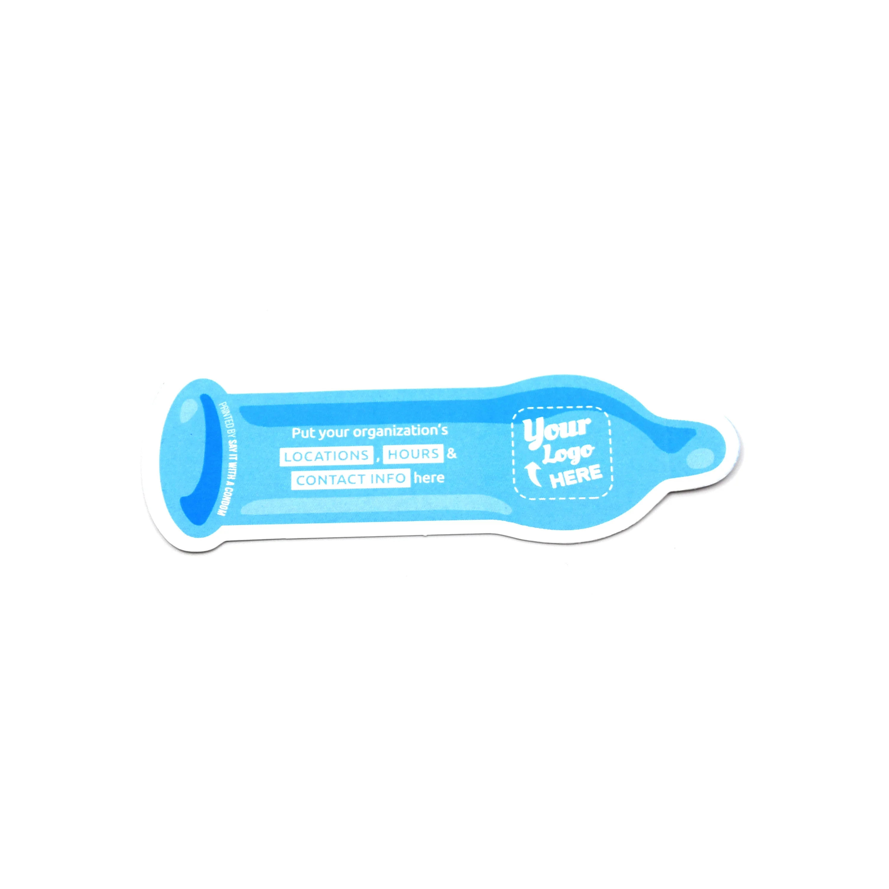 Condom Emoji Promo Card - Image 2