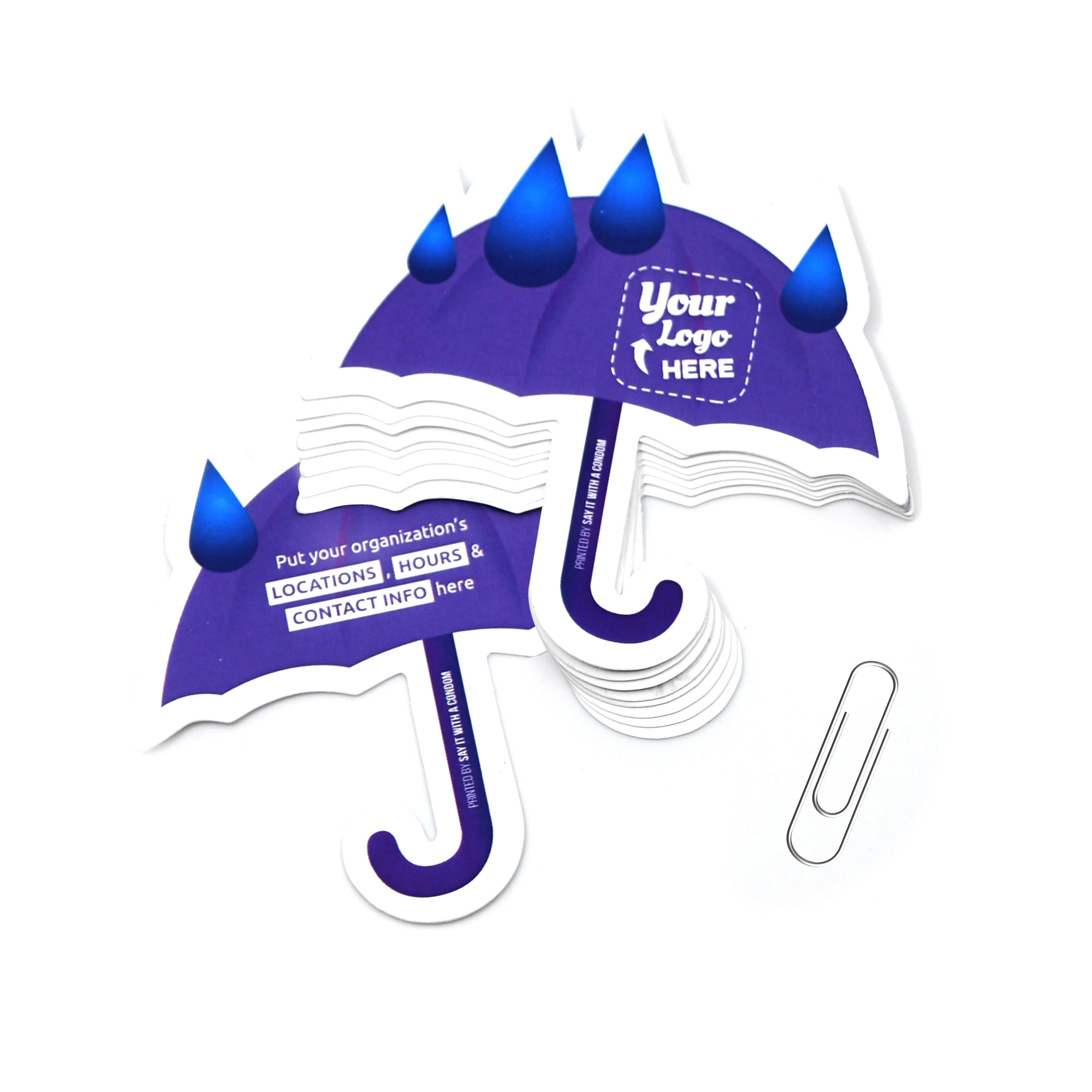 Umbrella Emoji Promo Card - Image 3