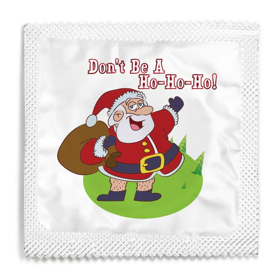 Don't Be A Ho-Ho-Ho Condom