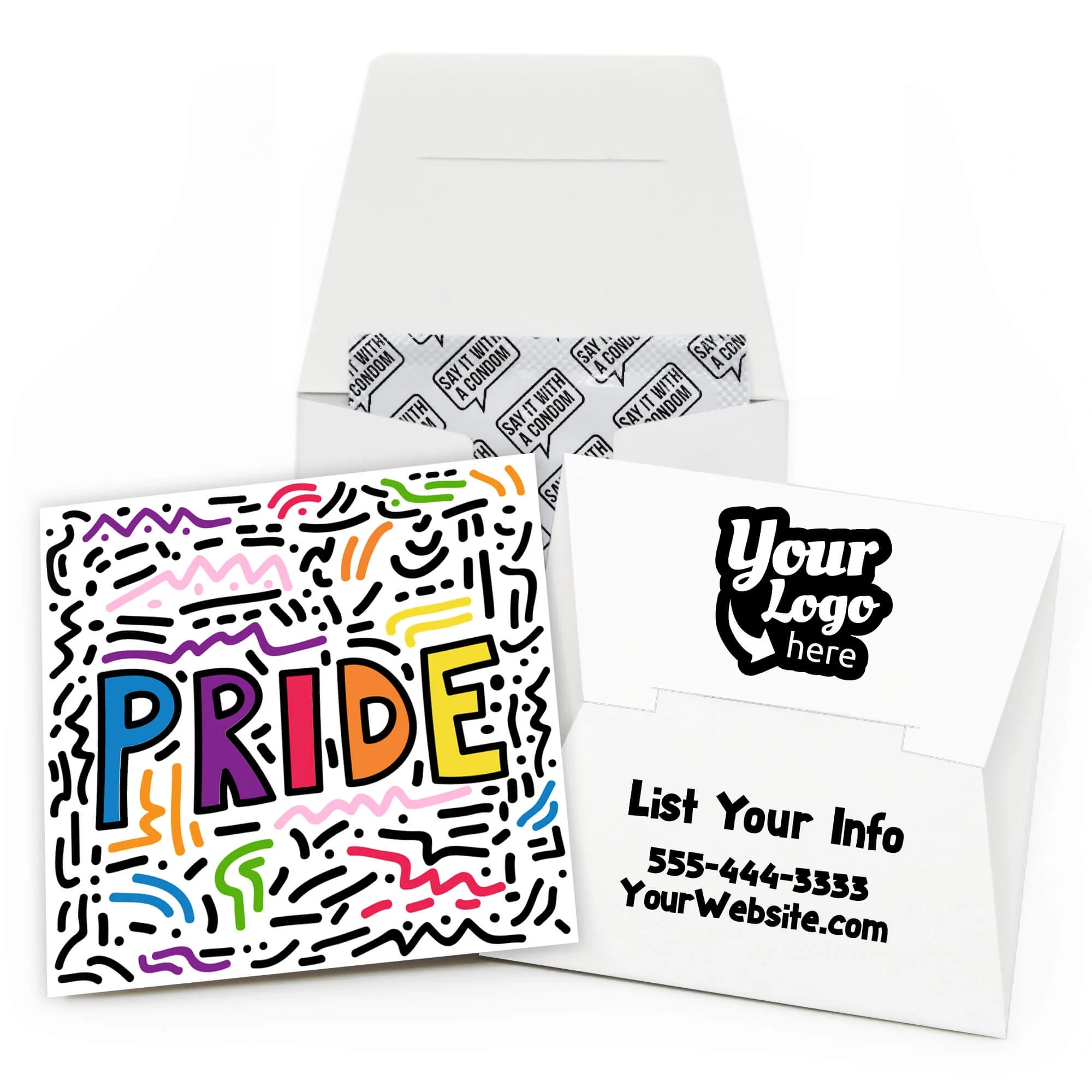 Gay Pride Condom Wallet - Image 2