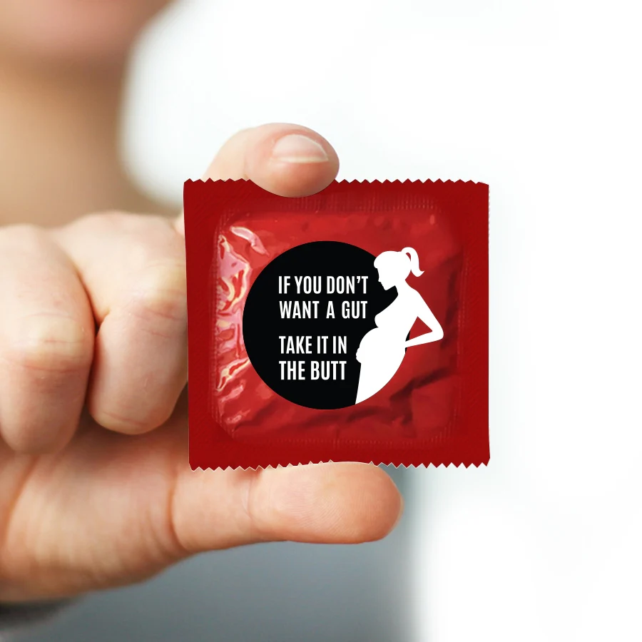 If You Don't Want A Gut Take It In The Butt Condom - Image 2