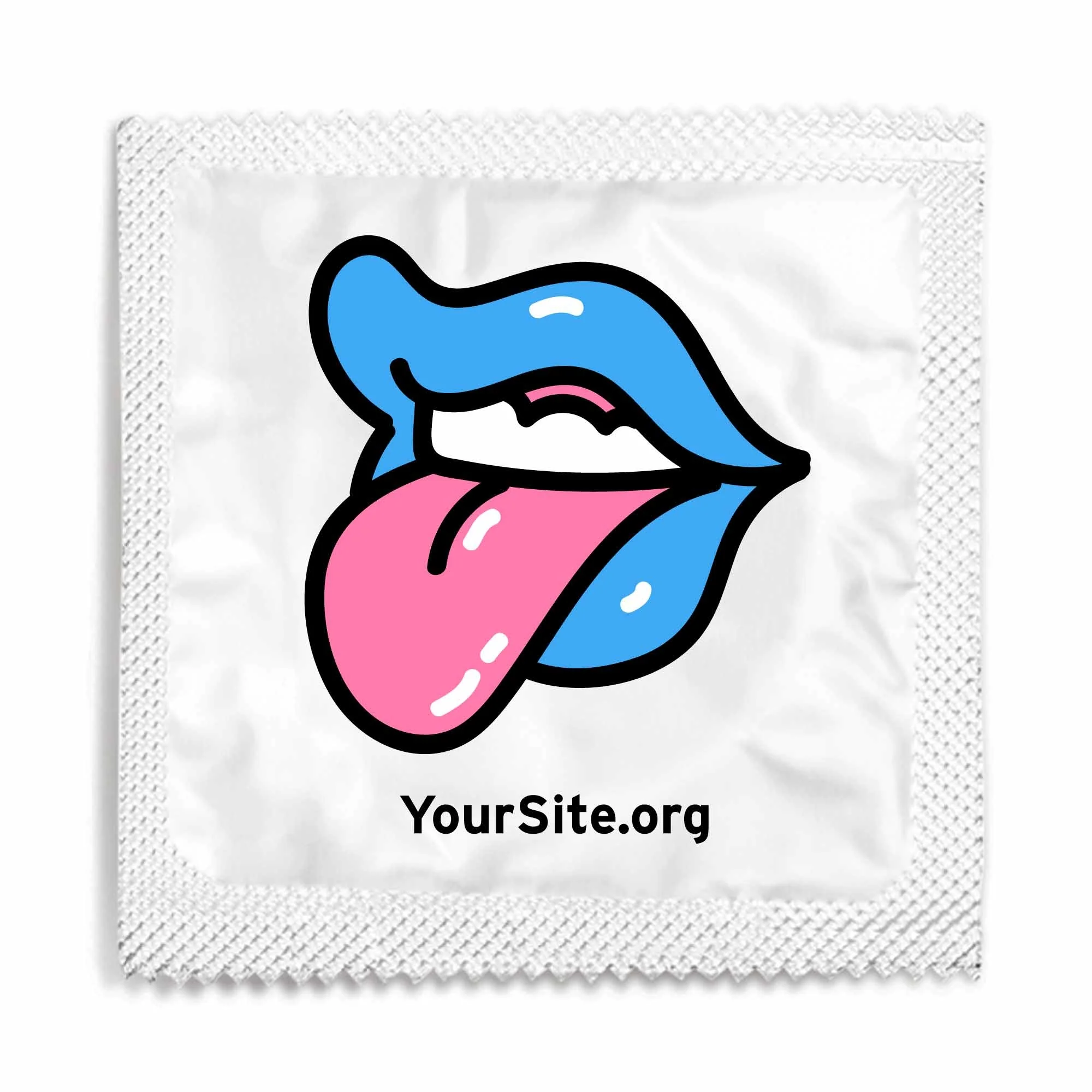 Lick It Up Condom - Transgender Colors - Image 2