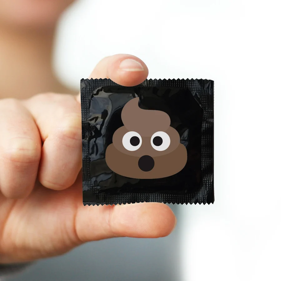 Poop Emoji Condom - Image 2