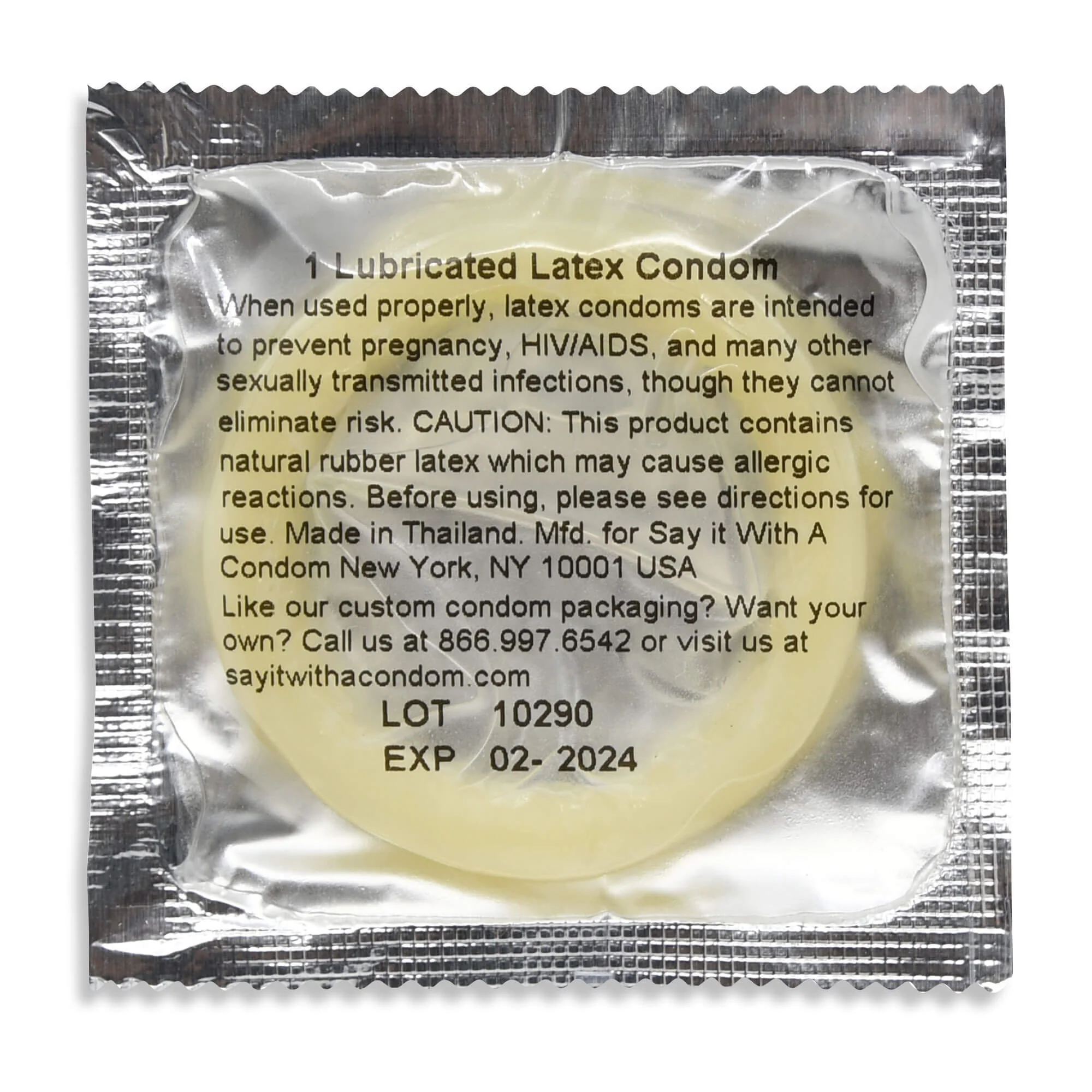Rainbow Condom Foil - Image 2