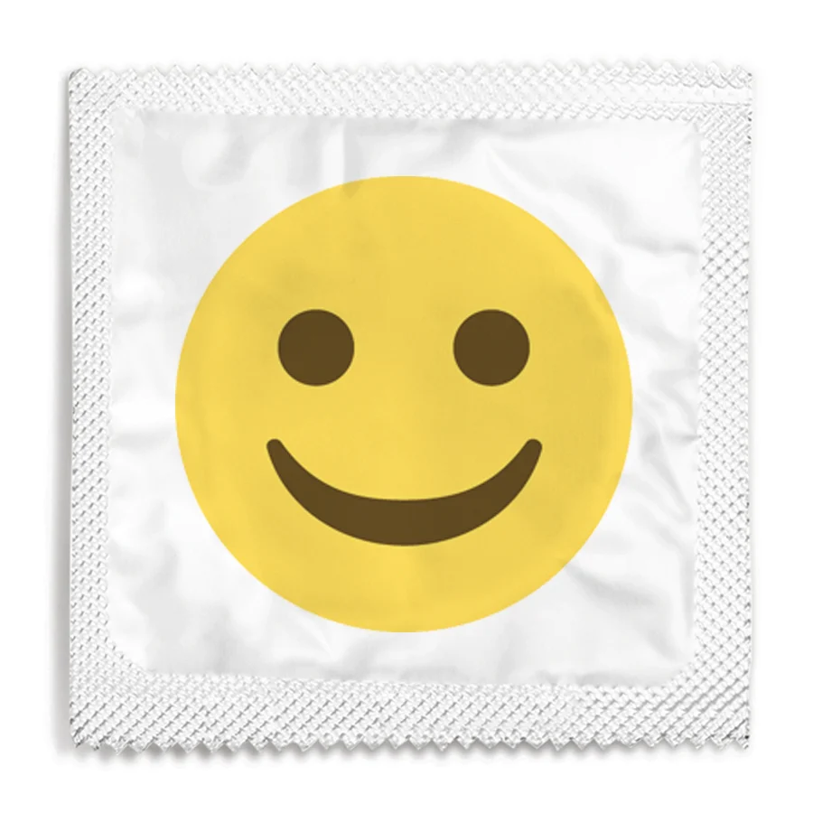 Smiley Emoji Condom