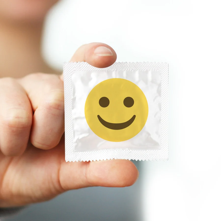 Smiley Emoji Condom - Image 2