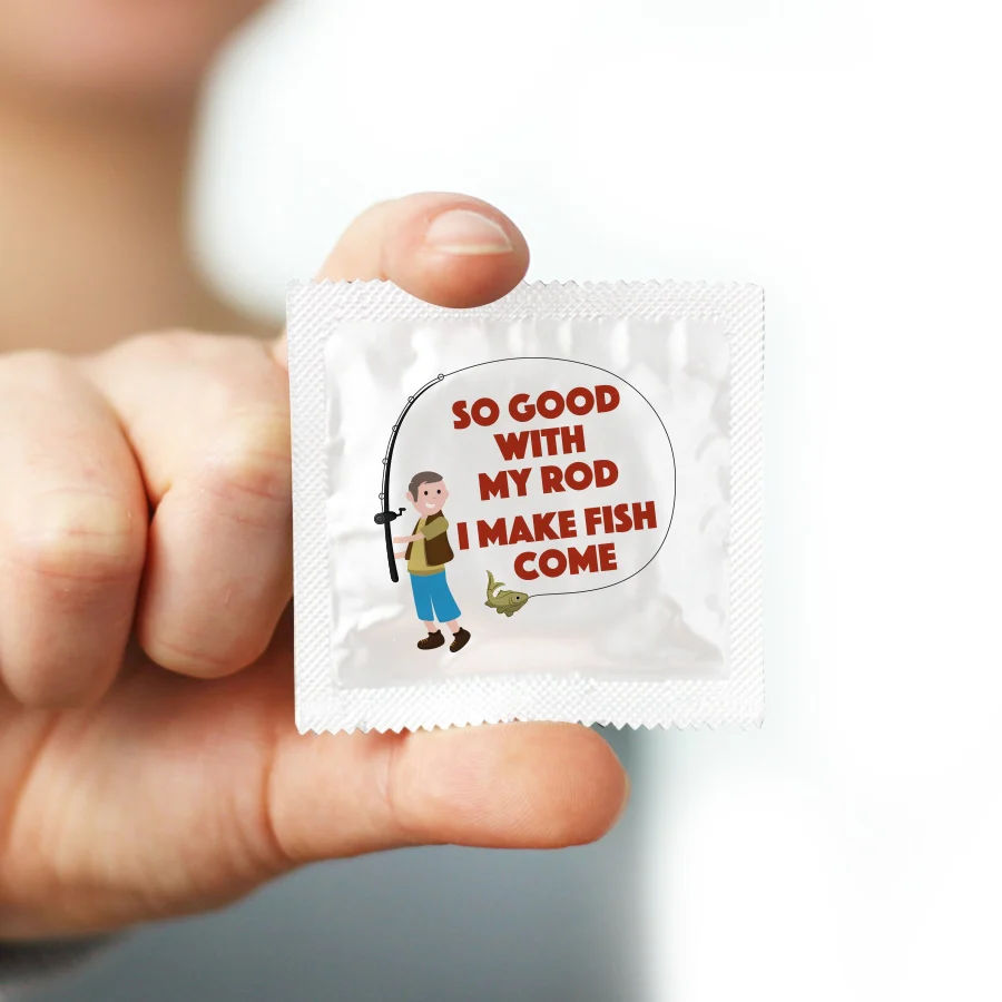 So Good With My Rod I Make Fish Come Condom - Image 2