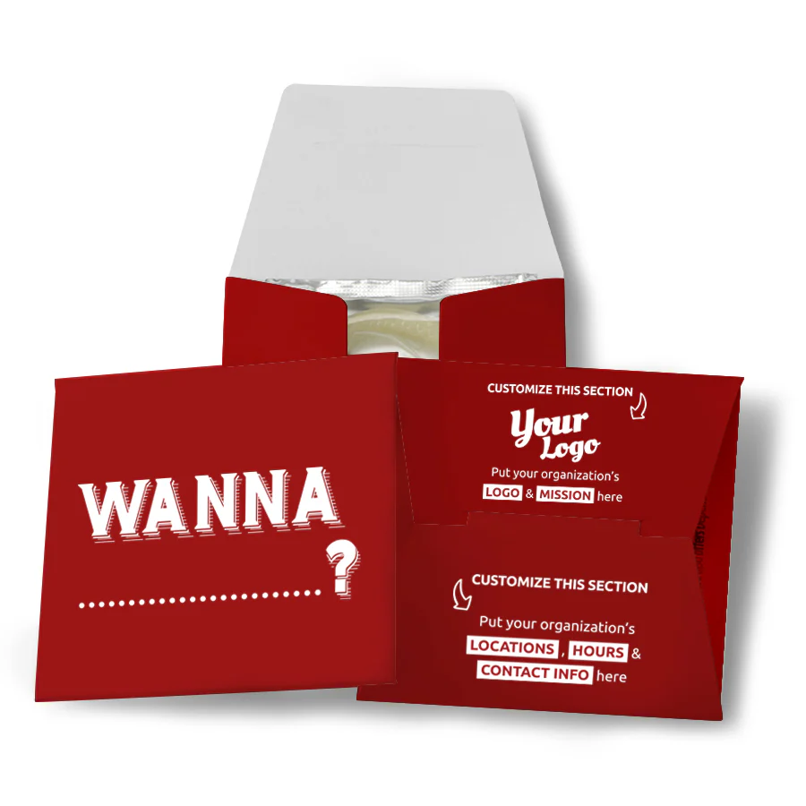 Wanna Blank Condom Wallet