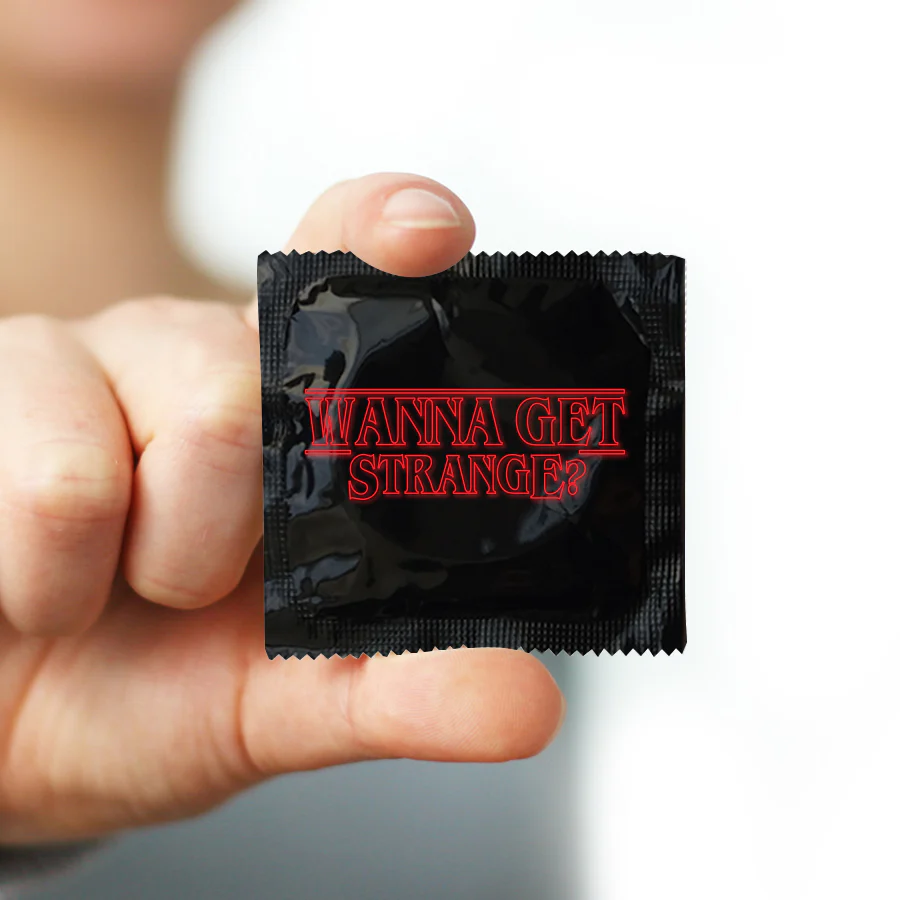 Wanna Get Strange Condom - Image 2